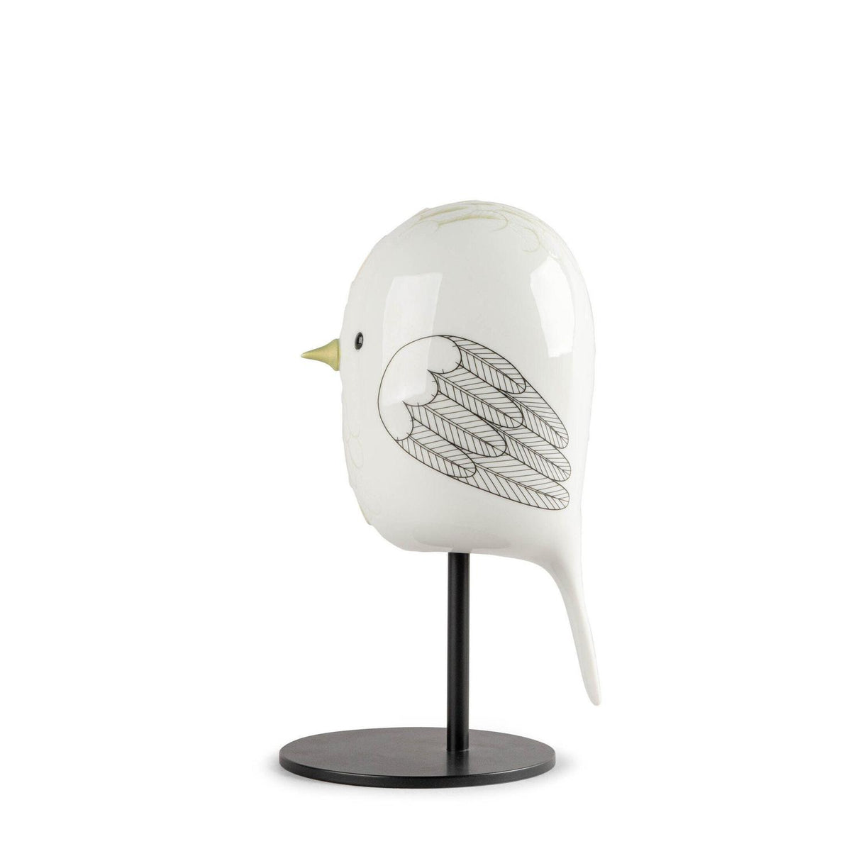 LLADRO' Face 2 Face Passero 26x15cm Porcellana