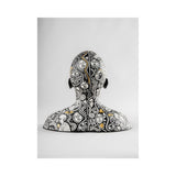 LLADRO' Scultura The Dreamer By Laolu Busto Serie Limitata 32x38cm Porcellana