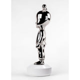 LLADRO' Scultura The Silver Guest Big 52x19cm Porcellana