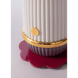 LLADRO' Lampada Kokeshi Crema 29x13cm Porcellana