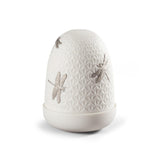 LLADRO' Lampada da Tavolo Dragonflies Dome 15x11cm Porcellana