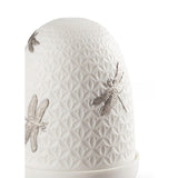 LLADRO' Lampada da Tavolo Dragonflies Dome 15x11cm Porcellana