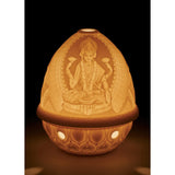 LLADRO' Litofania Dea Lakshmi 12x9cm Porcellana