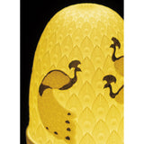 LLADRO' Lampada da Tavolo Peacocks Dome 15x11cm Porcellana