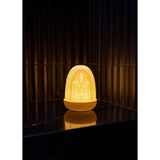 LLADRO' Lampada da Tavolo Lord Balaji Dome 15x11cm Porcellana