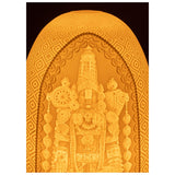 LLADRO' Lampada da Tavolo Lord Balaji Dome 15x11cm Porcellana