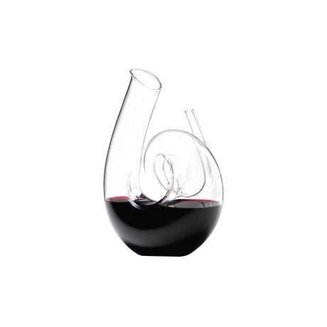 Decanter Curly Riedel in cristallo soffiato a mano forma a spirale 1,4 litri