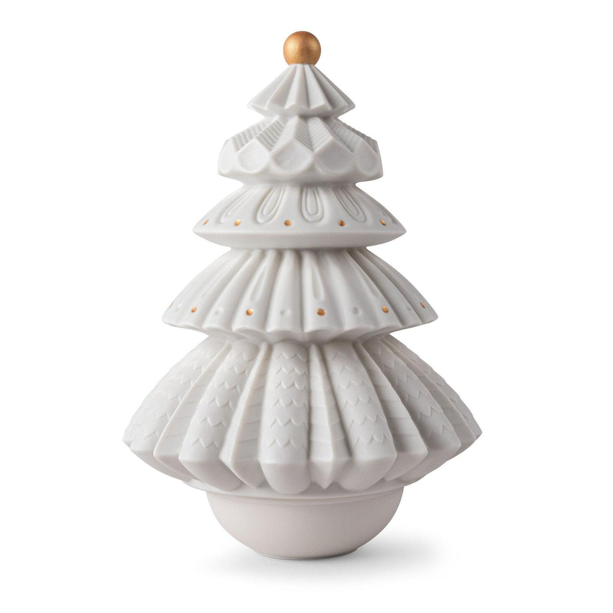 LLADRO' Lampada Albero di Natale 24x16cm Porcellana