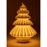 LLADRO' Lampada Albero di Natale 24x16cm Porcellana
