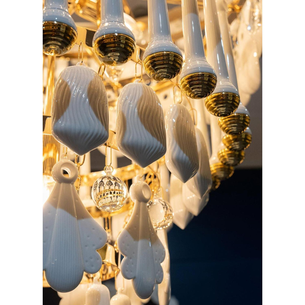 Lladró Chandelier Seasons 70 cm Alba 65x70cm Porcellana