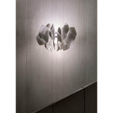 LLADRO' Nightbloom Applique Muro Bianco 29x47cm Porcellana