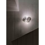 LLADRO' Nightbloom Applique Muro Bianco 29x47cm Porcellana