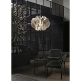 Lladró Nightbloom Lampada Sospesa 60cm Bianco 170x68cm Porcellana