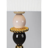 LLADRO' Lampada da Terra Firefly Rosa e Oro 162x45cm Porcellana