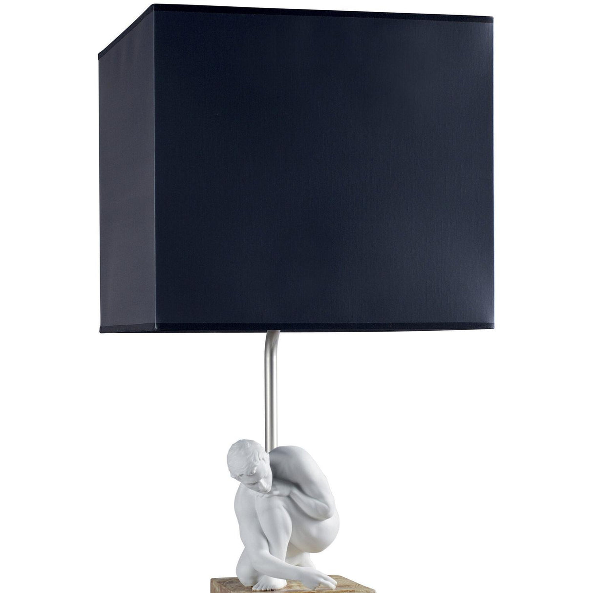 LLADRO' Lampada da Tavolo Scientia 67x30cm Porcellana