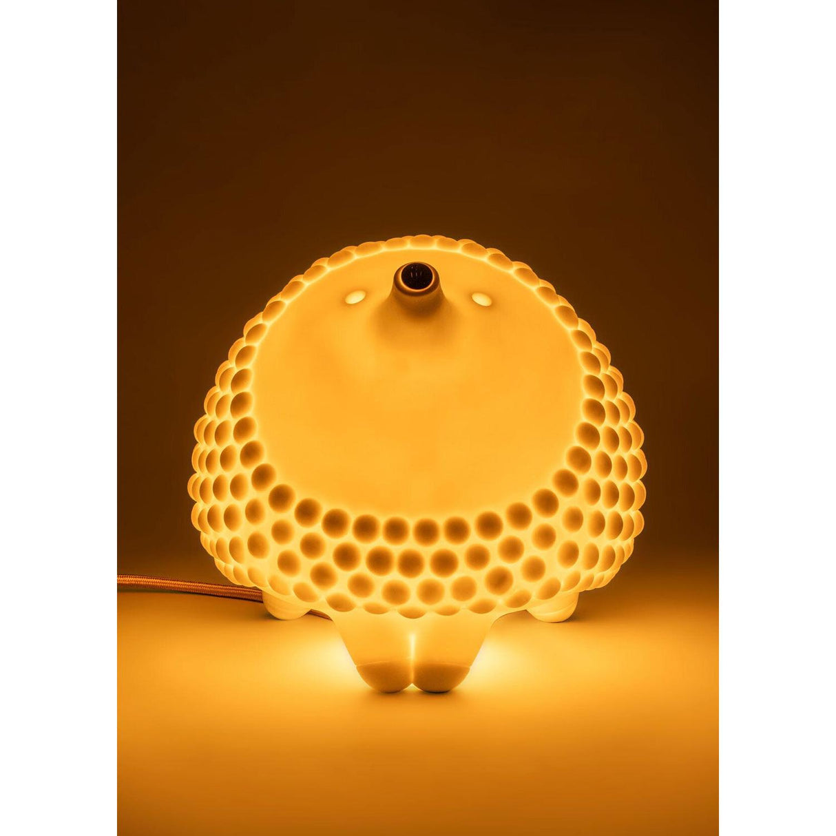 LLADRO' Lampada da Tavolo Riccio 22x23cm Porcellana