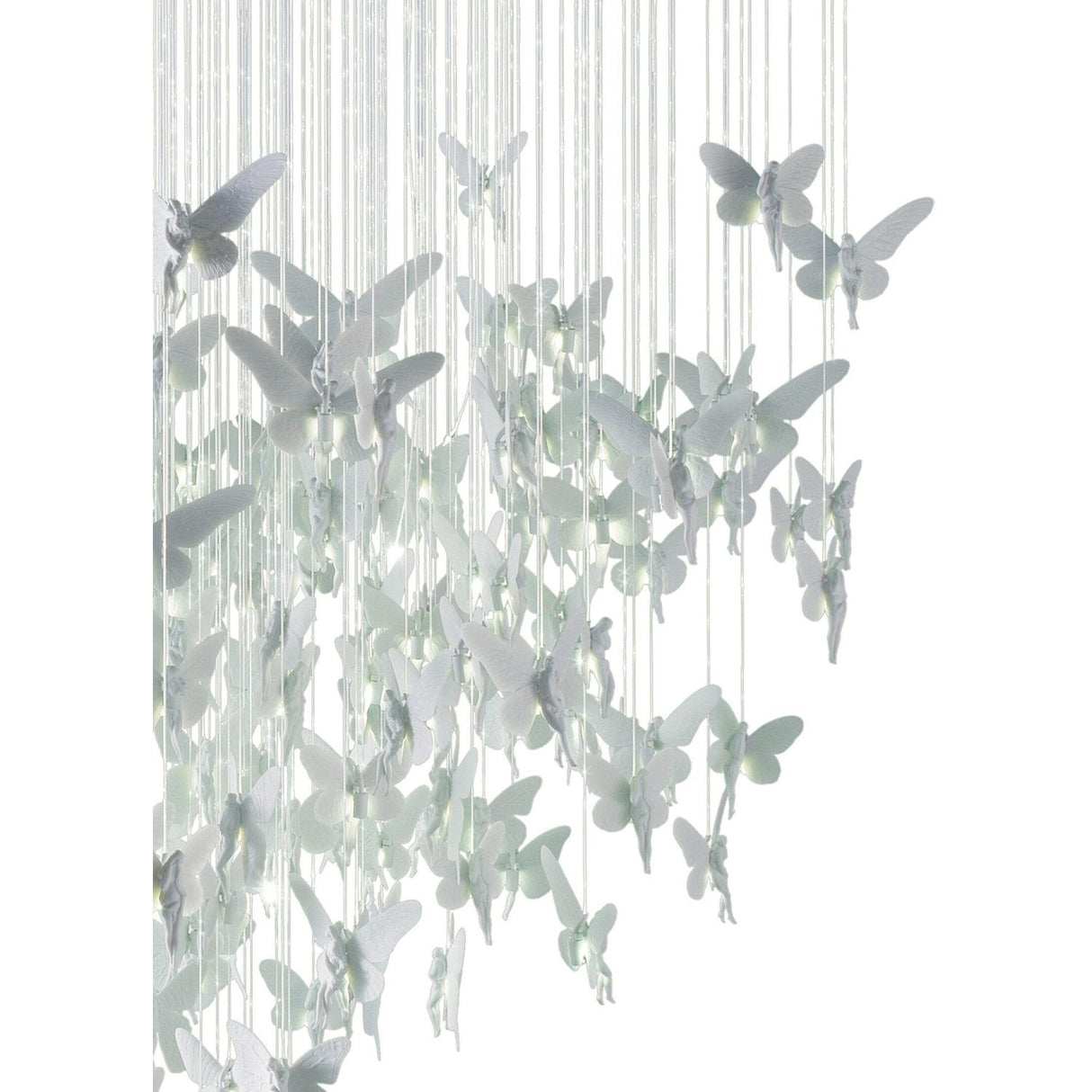 LLADRO' Chandelier Niagara 2 M 285x200cm Porcellana