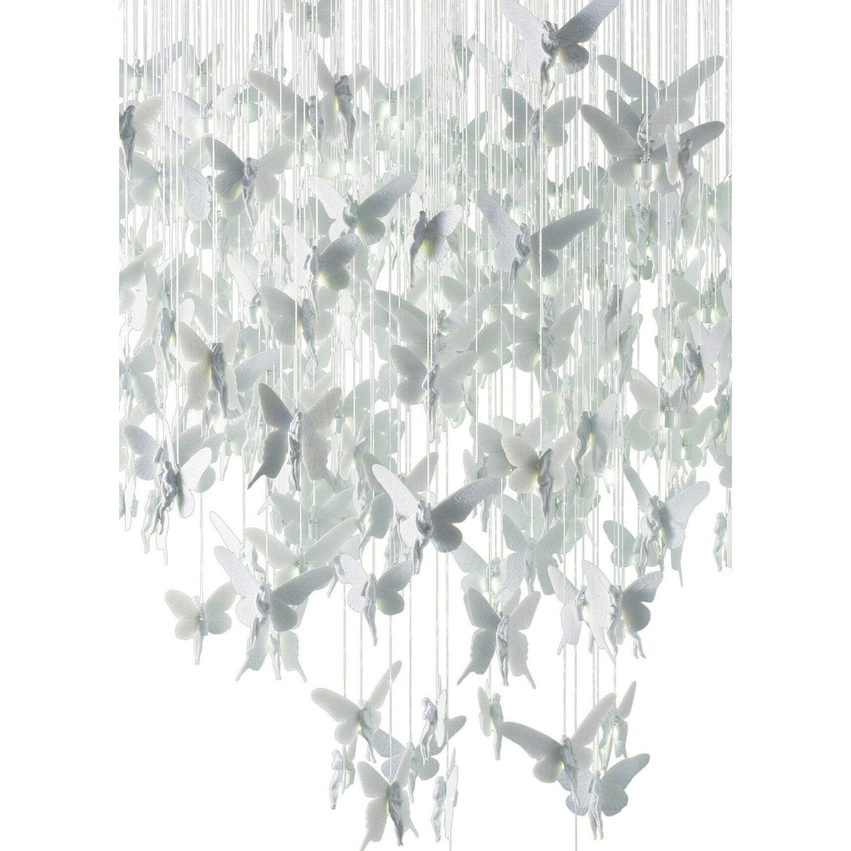 LLADRO' Chandelier Niagara 2 M 285x200cm Porcellana