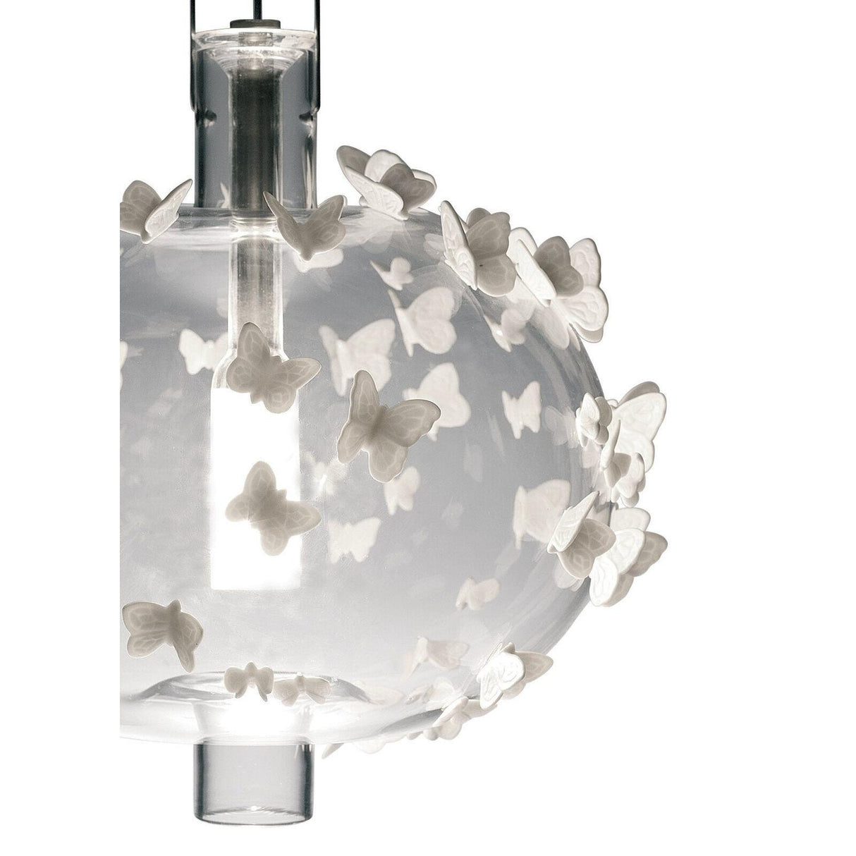 LLADRO' Lampadario Freeze Frame II 170x24cm Porcellana