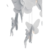 LLADRO' Chandelier Niagara 060 M 155x60cm Porcellana