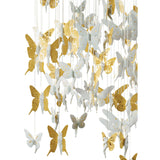 LLADRO' Chandelier Niagara 135 M Lustro Oro 210x135cm Porcellana
