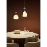 LLADRO' Lampadario Mademoiselle Daniela 195x17cm Porcellana