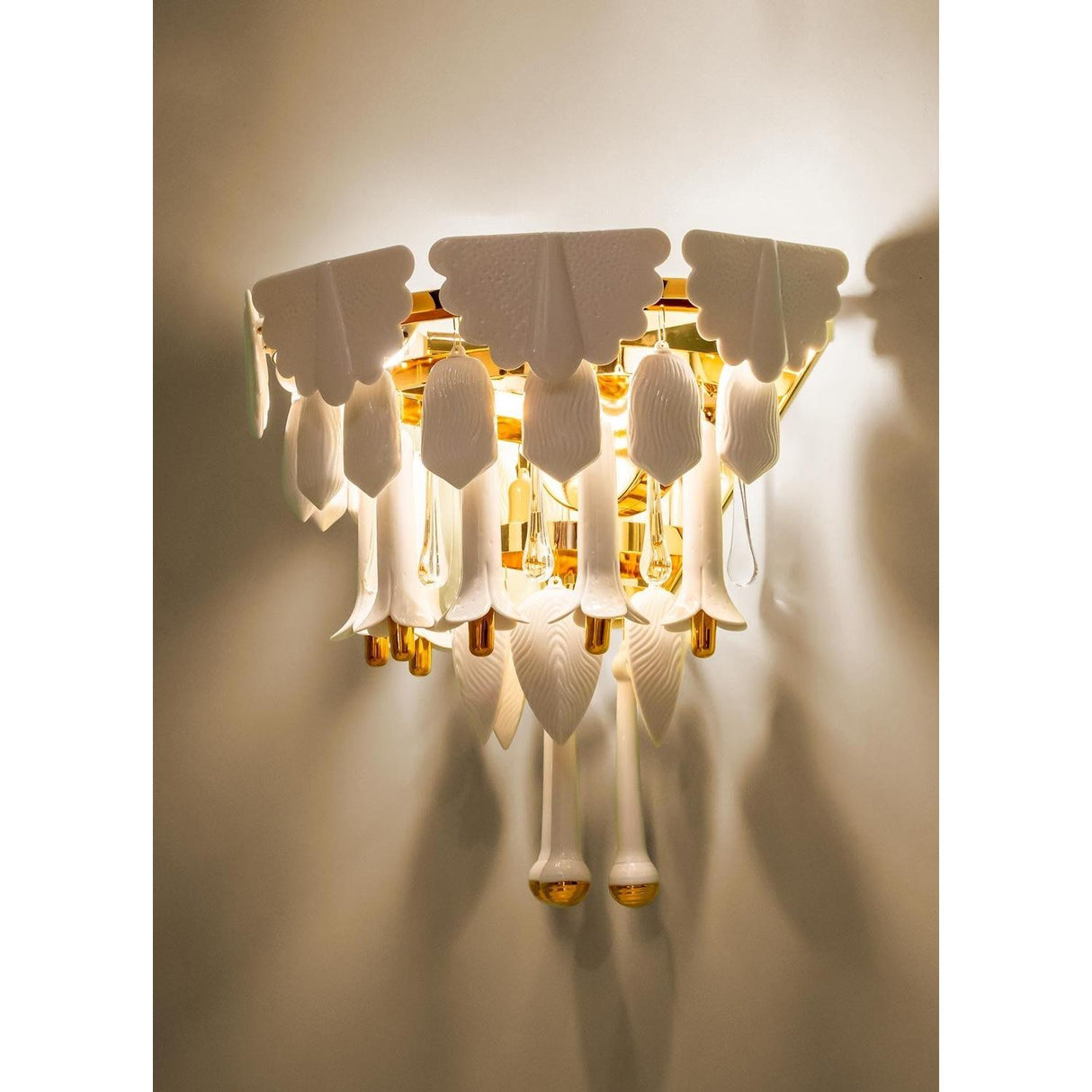 LLADRO' Applique Seasons Alba 41x41cm Porcellana