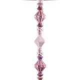 LLADRO' Lampada da Terra Belle De Nuit II Rosa 181x32cm Porcellana