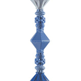 LLADRO' Lampada da Terra Belle De Nuit II Azzurro 181x32cm Porcellana