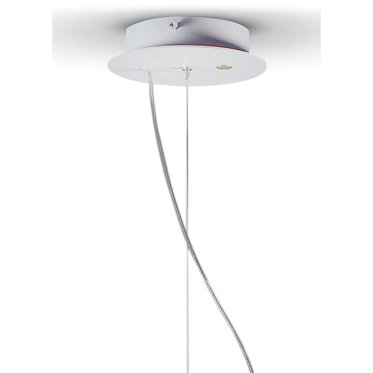 LLADRO' Lampadario Belle De Nuit II Azzurro 170x23cm Porcellana