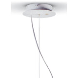 LLADRO' Lampadario Belle De Nuit II Azzurro 170x23cm Porcellana