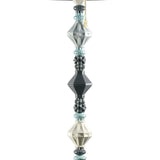 LLADRO' Lampada da Terra Belle De Nuit II Nero 181x32cm Porcellana