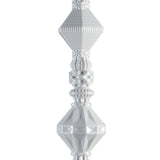 LLADRO' Lampadario Belle De Nuit II Bianco 170x23cm Porcellana