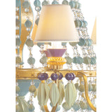 LLADRO' Chandelier Winter Palace Costa Azzurra 12 Luci 145x80cm Porcellana