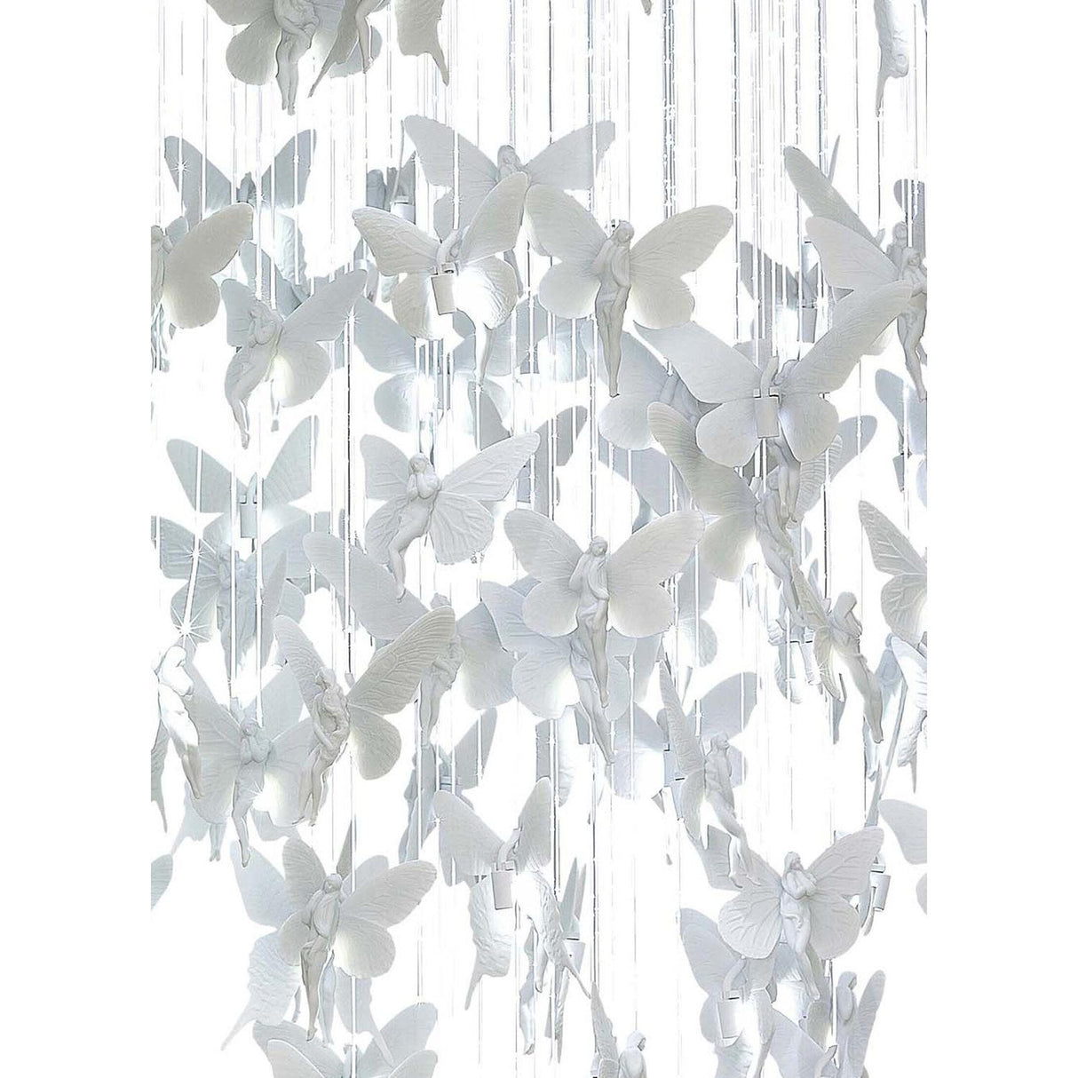 LLADRO' Chandelier Niagara 110 M 185x110cm Porcellana