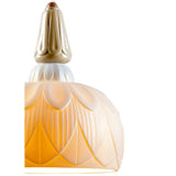 LLADRO' Lampadario a Luce Singola Ivy And Seed Spezie 195x23cm Porcellana
