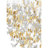 LLADRO' Chandelier Niagara 2 M Lustro Oro 285x200cm Porcellana