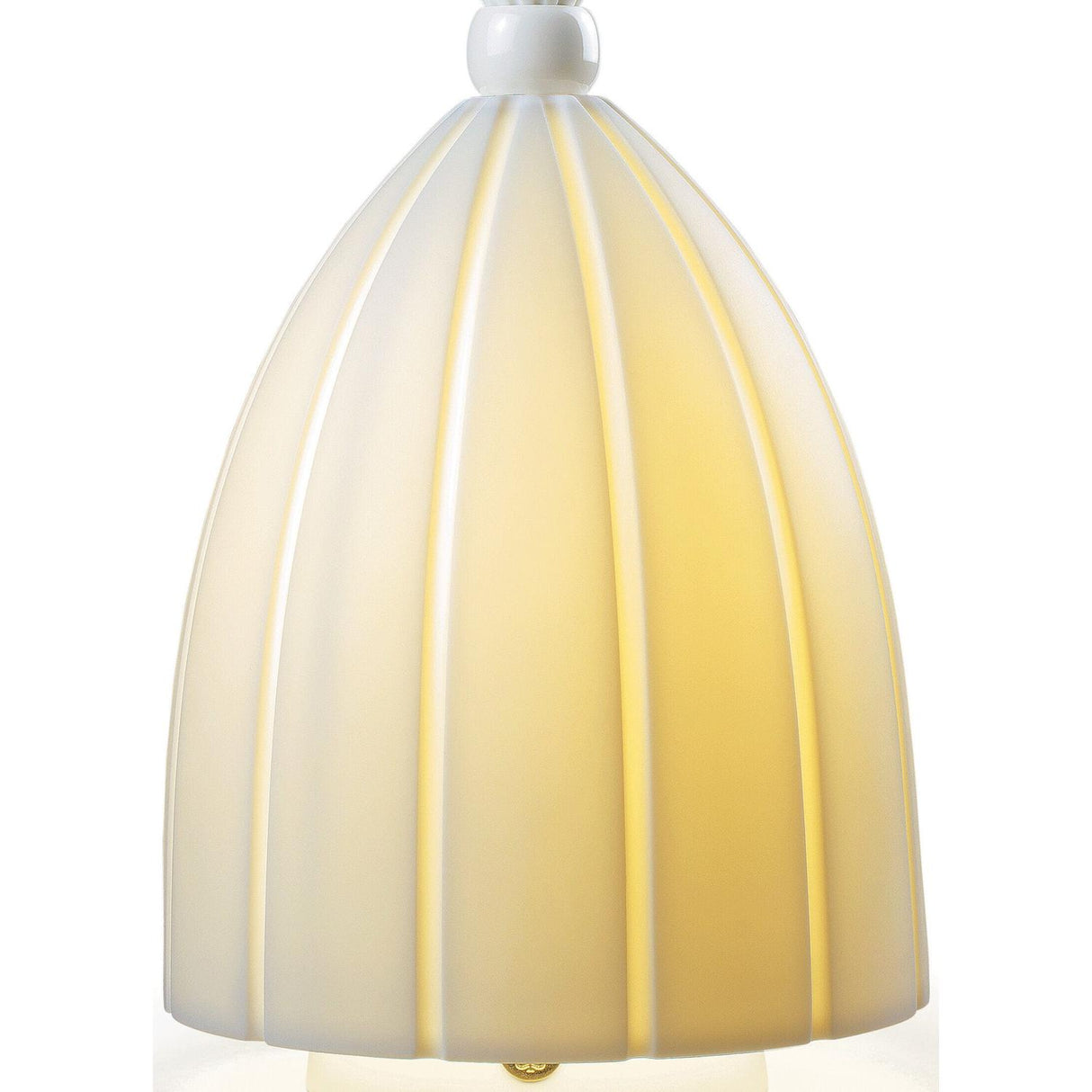 LLADRO' Lampada da Tavolo Mademoiselle Daniela 37x17cm Porcellana