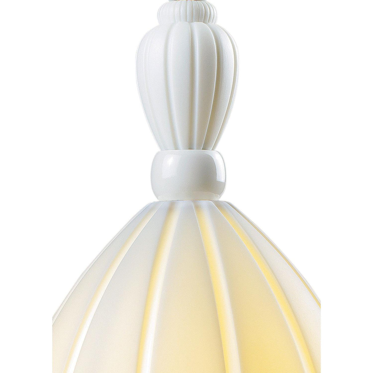 LLADRO' Lampada da Tavolo Mademoiselle Daniela 37x17cm Porcellana