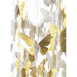 LLADRO' Chandelier Niagara 110 M Lustro Oro 185x110cm Porcellana