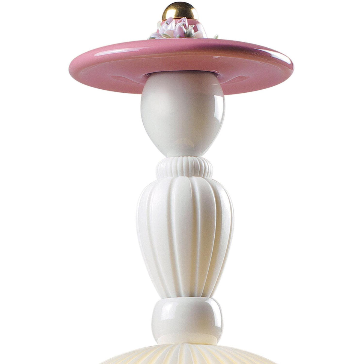 Lladró Lampada da Tavolo Mademoiselle Elisabeth 34x26cm Porcellana