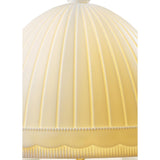 LLADRO' Lampada da Tavolo Mademoiselle Elisabeth 34x26cm Porcellana