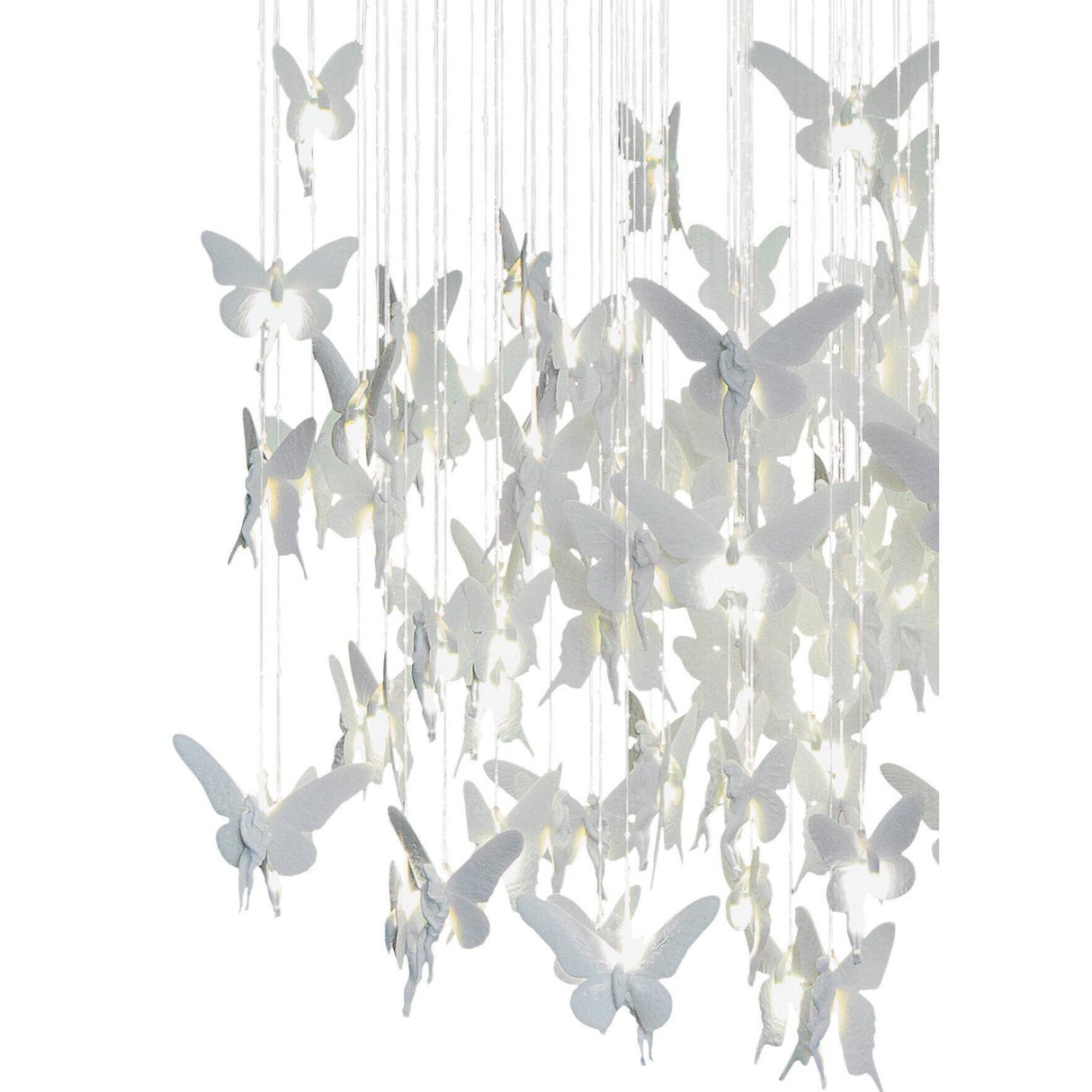 LLADRO' Chandelier Niagara 135 M 210x135cm Porcellana