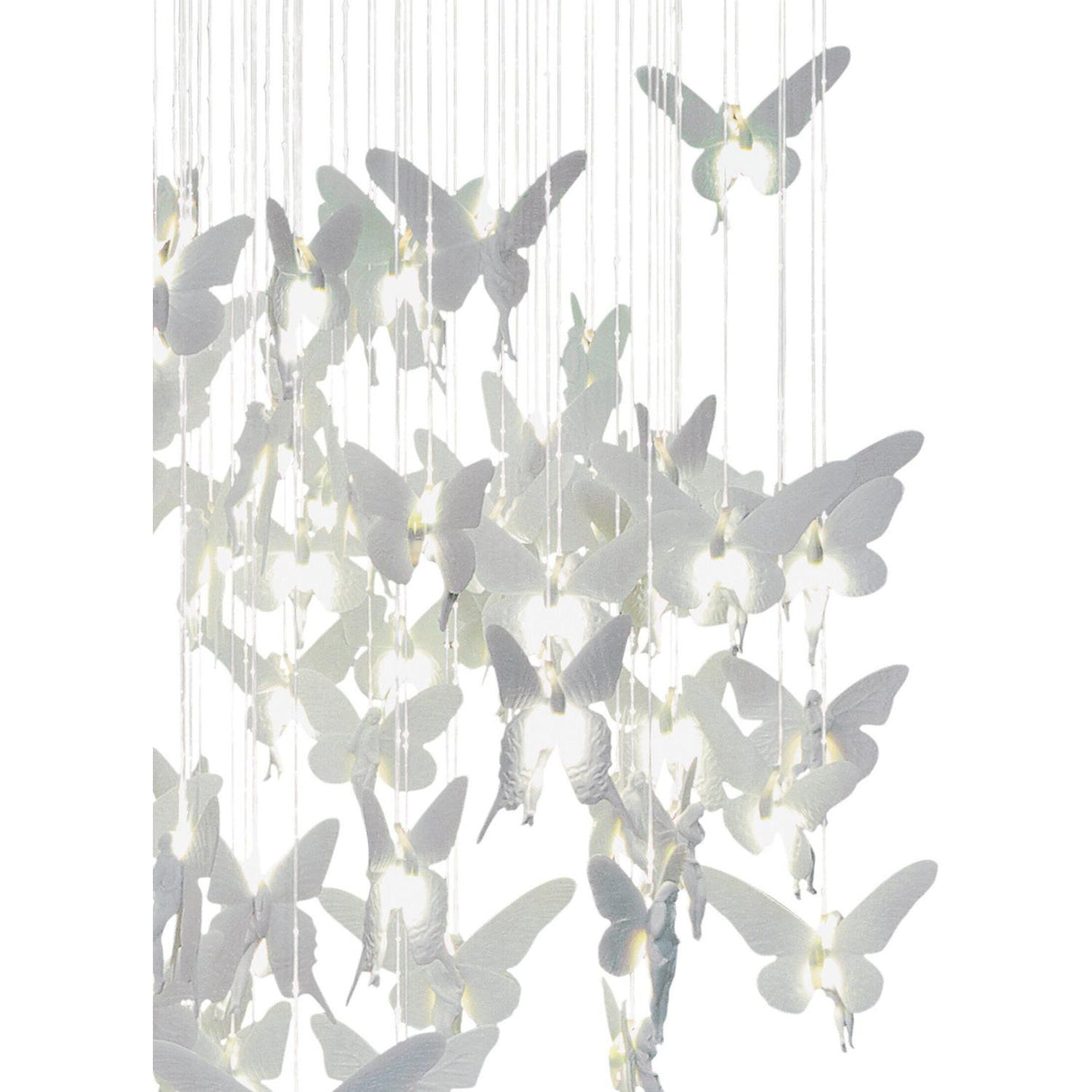 LLADRO' Chandelier Niagara 135 M 210x135cm Porcellana