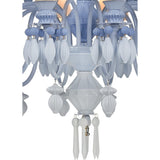 LLADRO' Chandelier Belle De Nuit 24 Luci Azzurro 125x80cm Porcellana