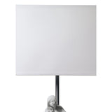 LLADRO' Lampada da Tavolo Donna Contemplativa I 57x30cm Porcellana