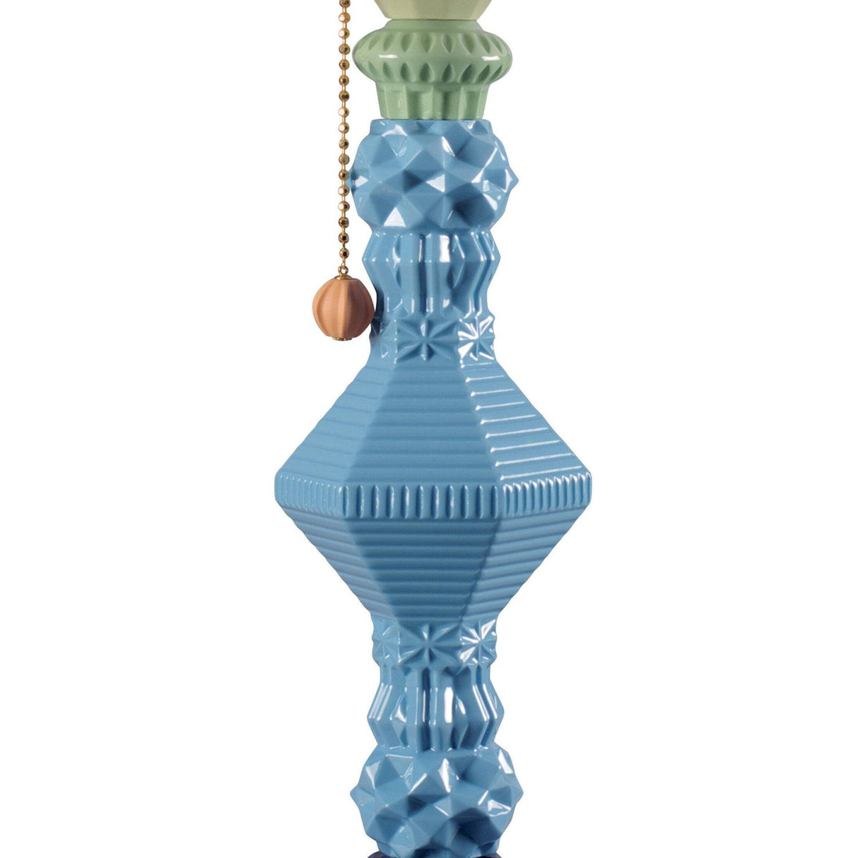 LLADRO' Lampada da Tavolo Belle De Nuit Multicolore 57x20cm Porcellana