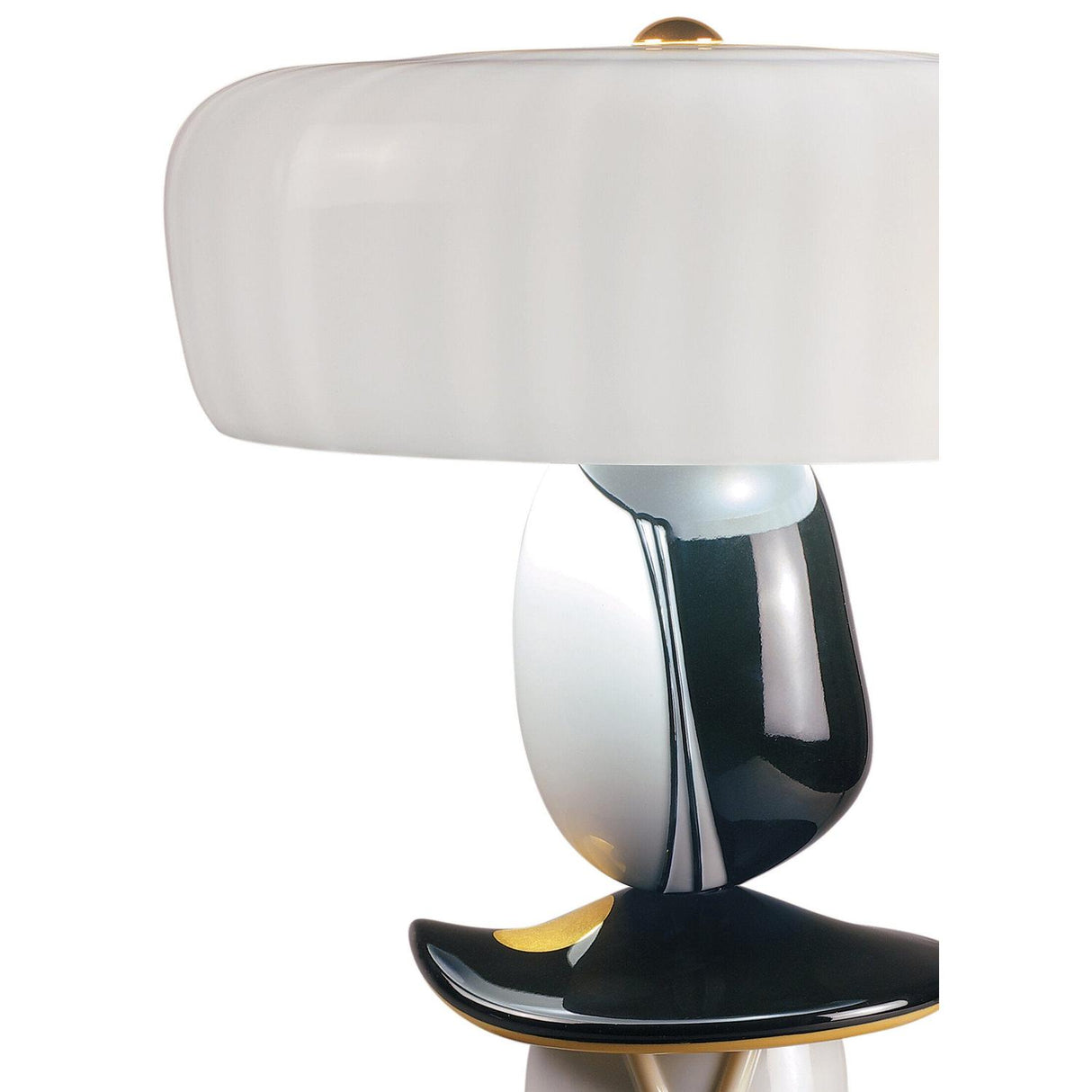 LLADRO' Lampada da Tavolo Hairstyle  38x31cm Porcellana