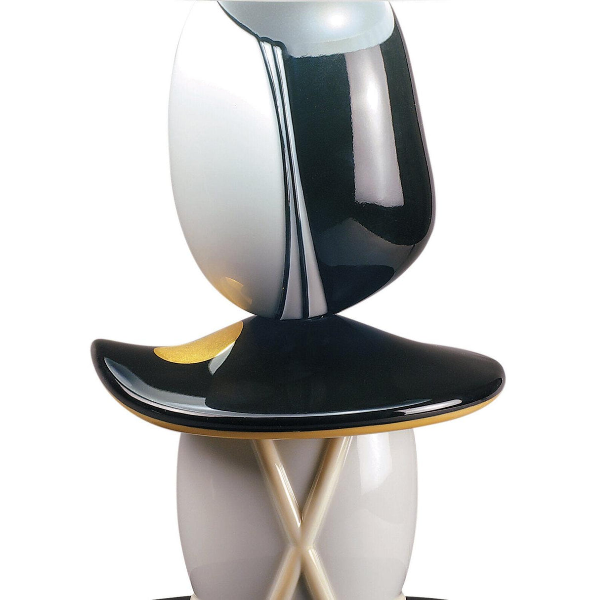 LLADRO' Lampada da Tavolo Hairstyle  38x31cm Porcellana