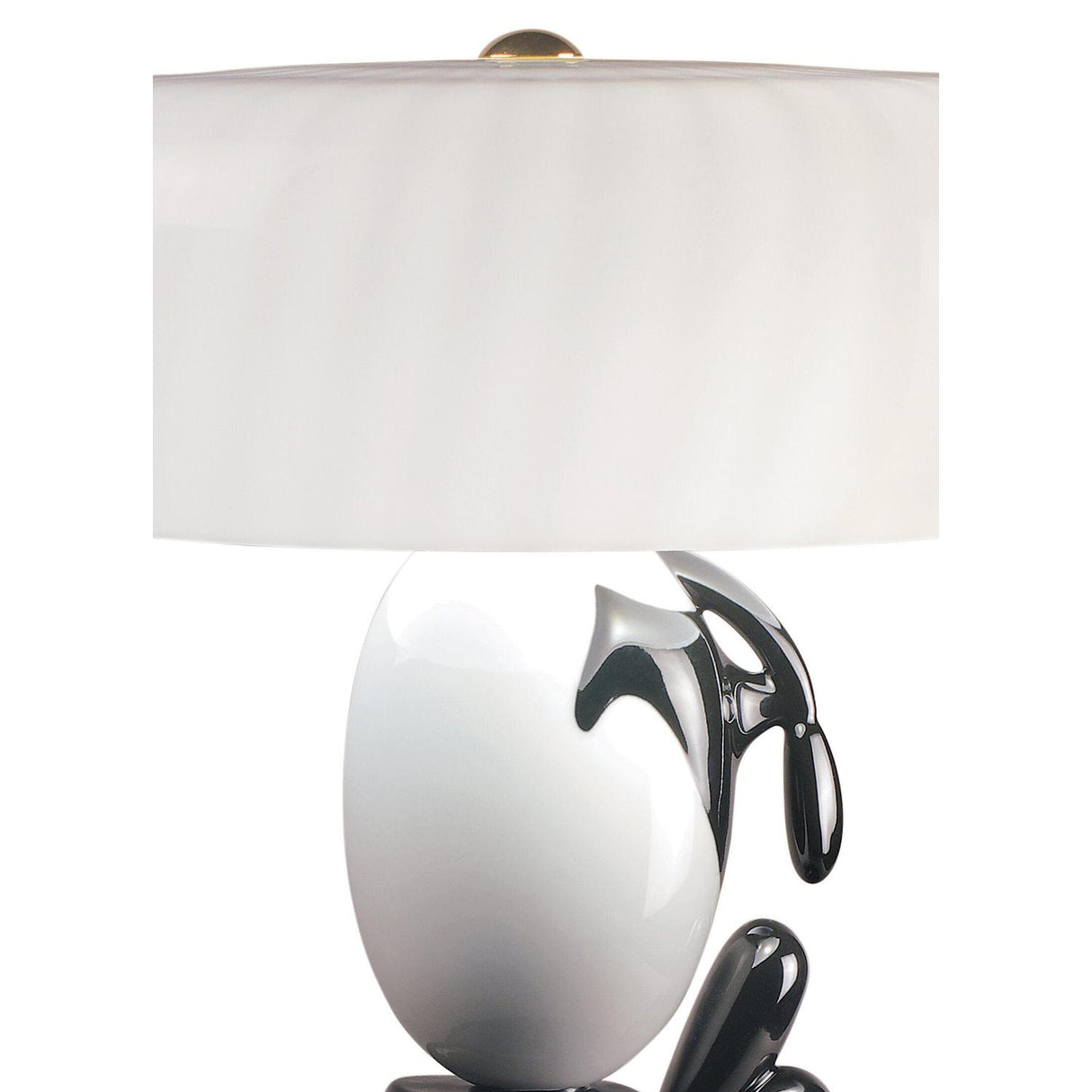 LLADRO' Lampada da Tavolo Hairstyle  38x31cm Porcellana